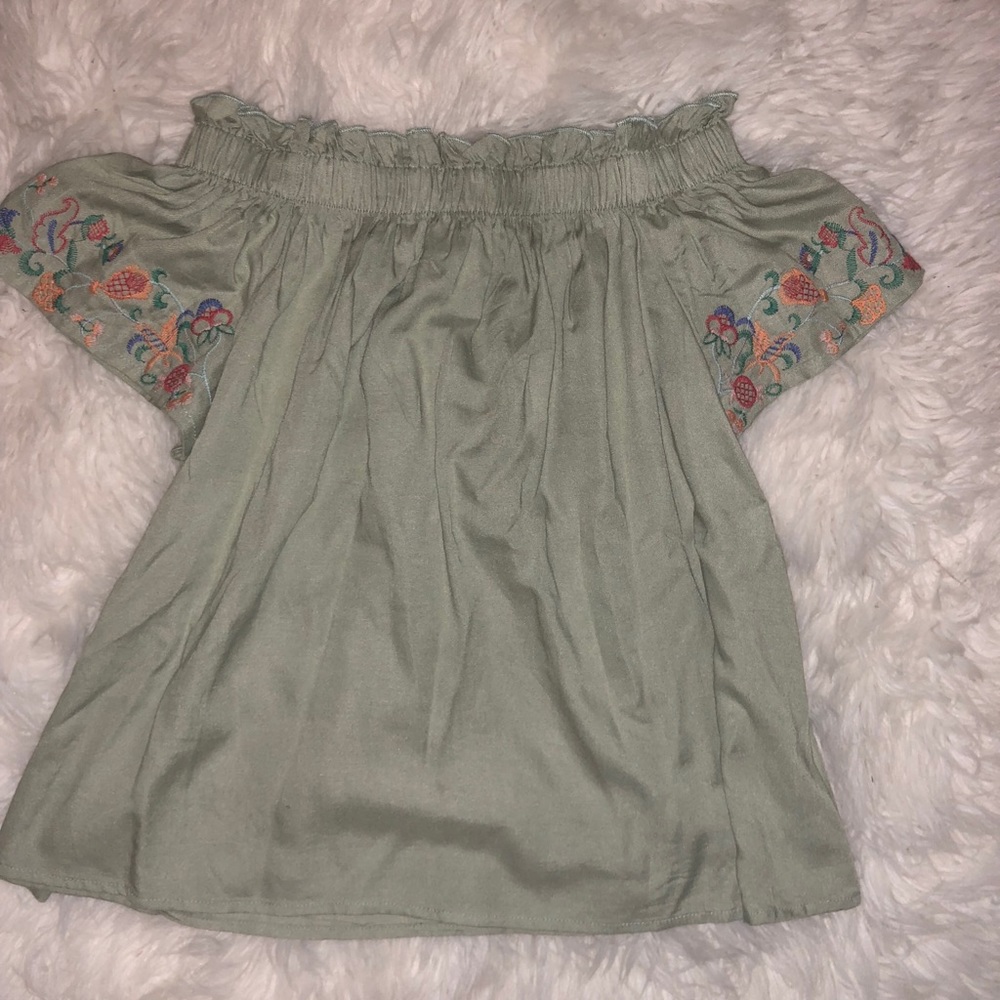 Off the shoulder top